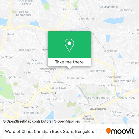 Word of Christ Christian Book Store map