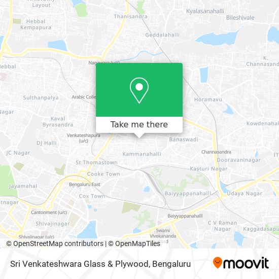Sri Venkateshwara Glass & Plywood map