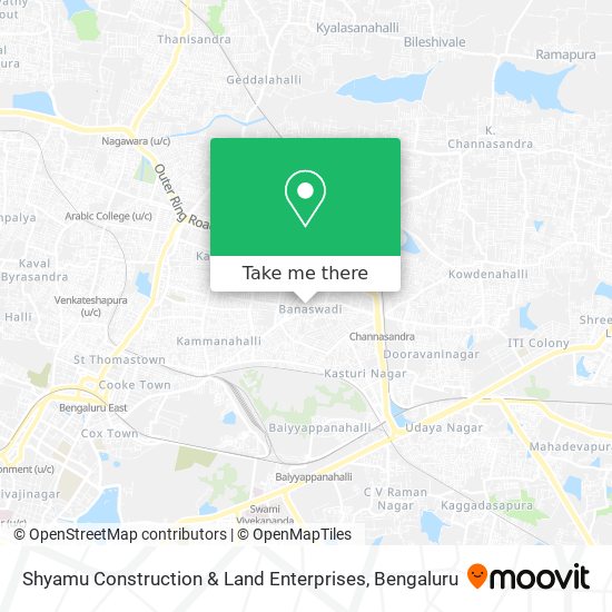 Shyamu Construction & Land Enterprises map