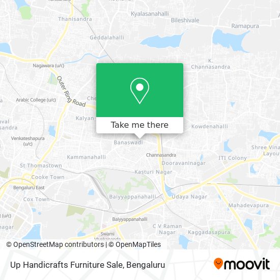 Up Handicrafts Furniture Sale map