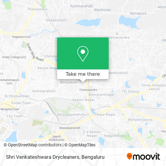 Shri Venkateshwara Drycleaners map