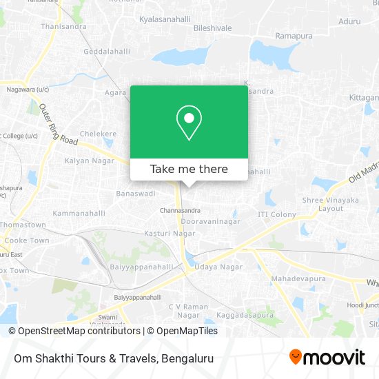 Om Shakthi Tours & Travels map