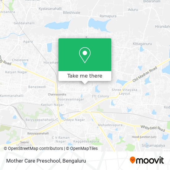 Mother Care Preschool map