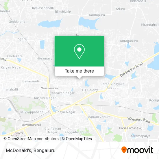 McDonald's map