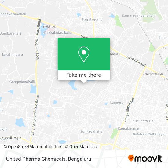 United Pharma Chemicals map