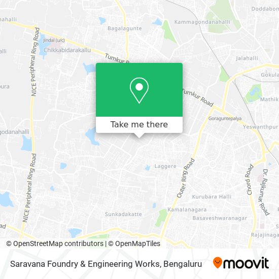 Saravana Foundry & Engineering Works map