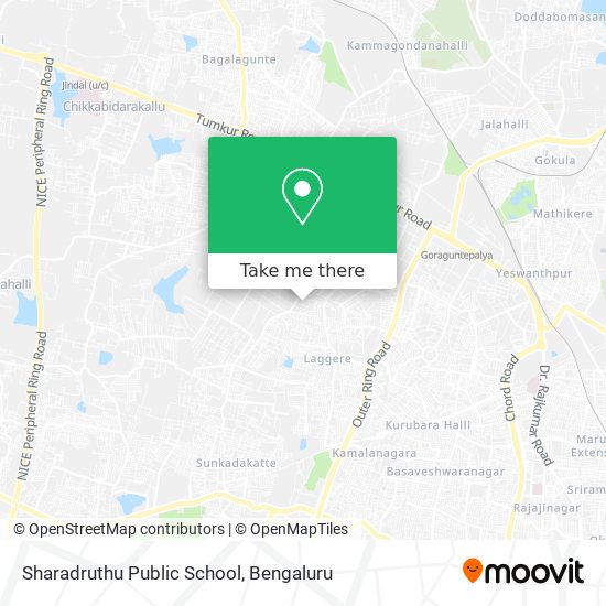 Sharadruthu Public School map