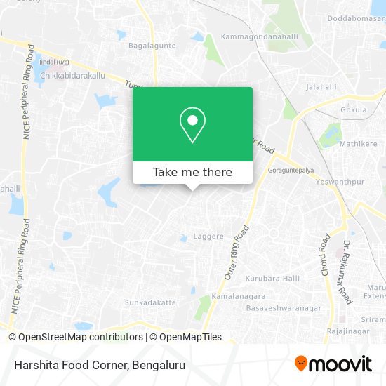 Harshita Food Corner map