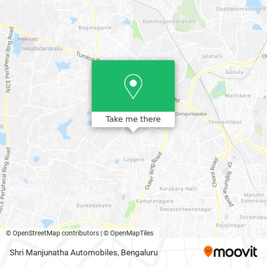 Shri Manjunatha Automobiles map