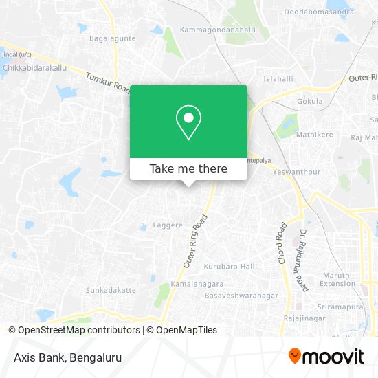 Axis Bank map