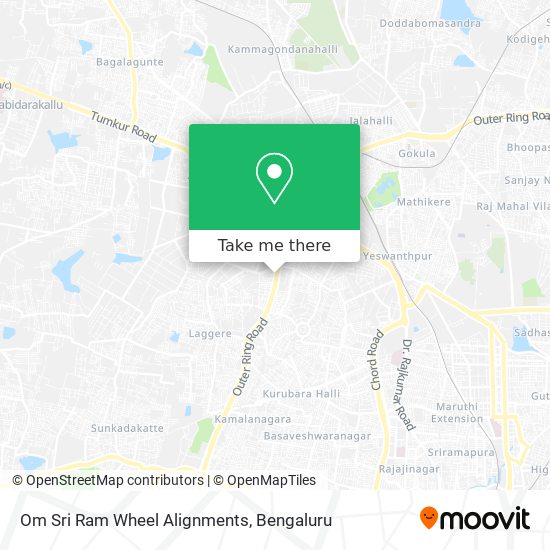 Om Sri Ram Wheel Alignments map