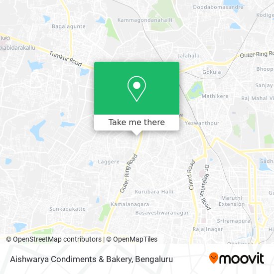 Aishwarya Condiments & Bakery map