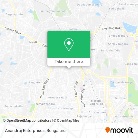 Anandraj Enterprises map