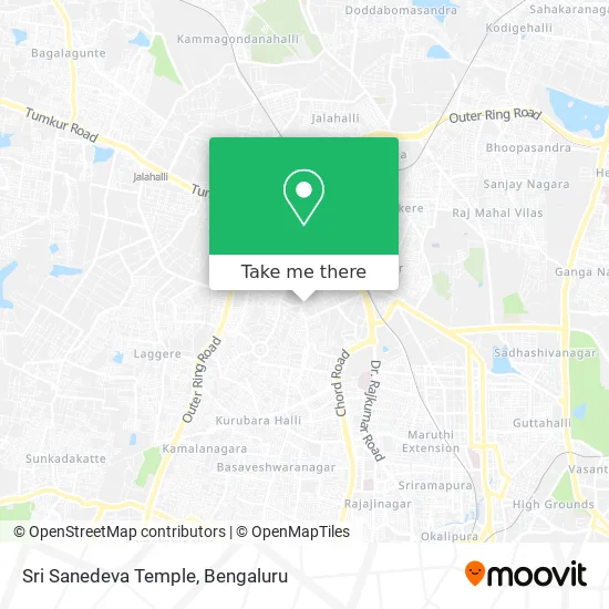 Sri Sanedeva Temple map