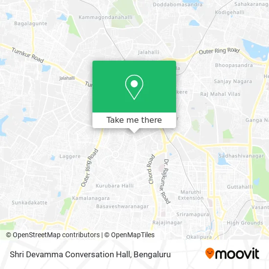 Shri Devamma Conversation Hall map