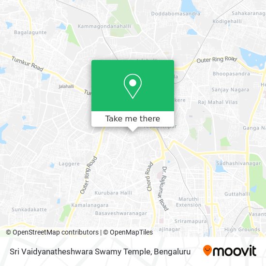 Sri Vaidyanatheshwara Swamy Temple map