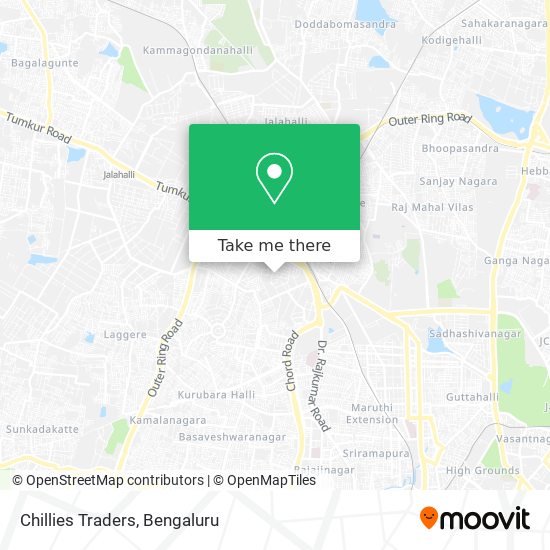 Chillies Traders map