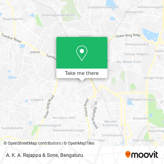 A. K. A. Rajappa & Sons map