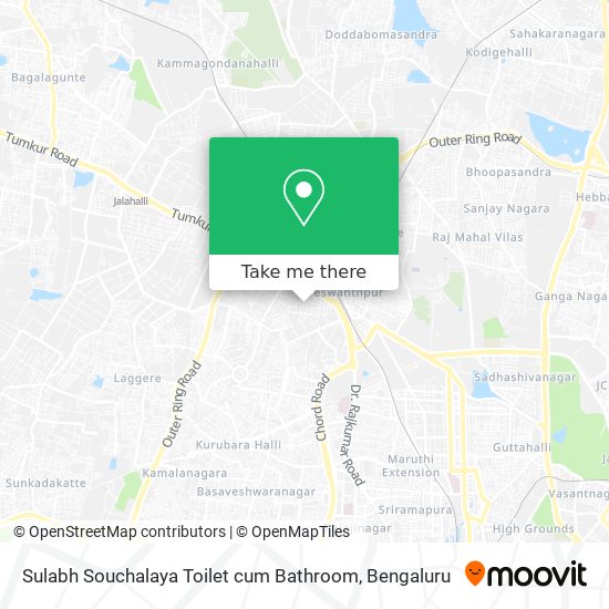 Sulabh Souchalaya Toilet cum Bathroom map