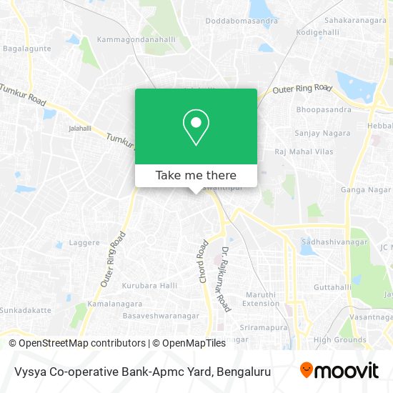 Vysya Co-operative Bank-Apmc Yard map