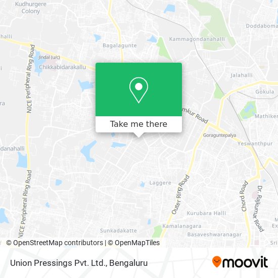 Union Pressings Pvt. Ltd. map