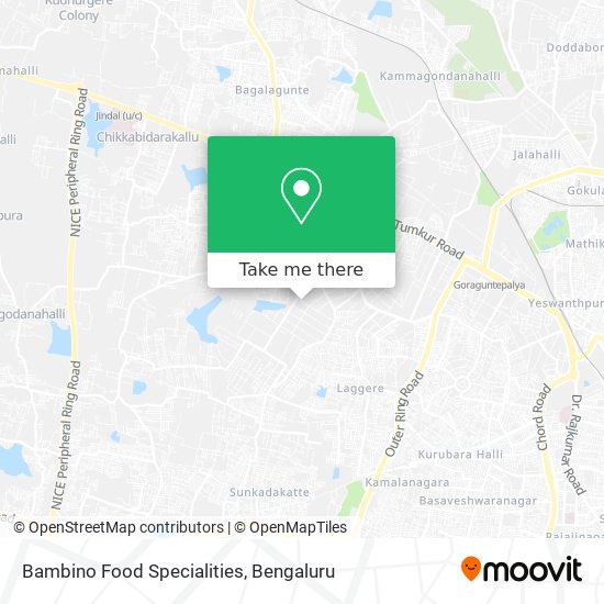 Bambino Food Specialities map