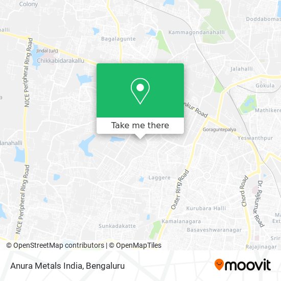 Anura Metals India map