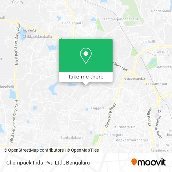 Chempack Inds Pvt. Ltd. map