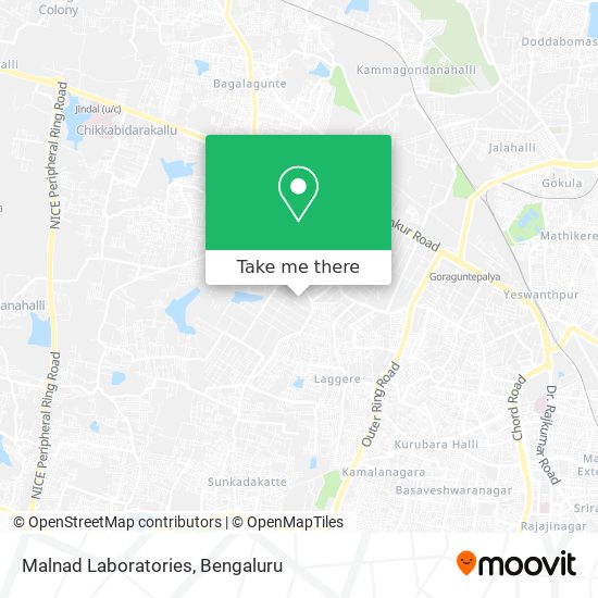 Malnad Laboratories map