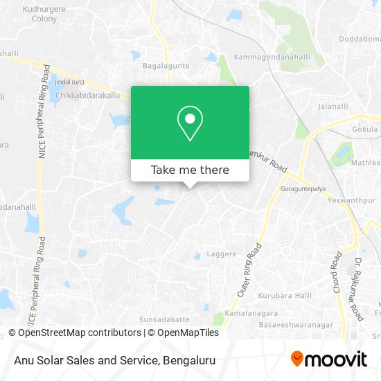 Anu Solar Sales and Service map