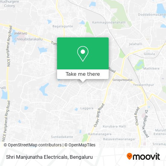 Shri Manjunatha Electricals map