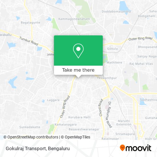 Gokulraj Transport map