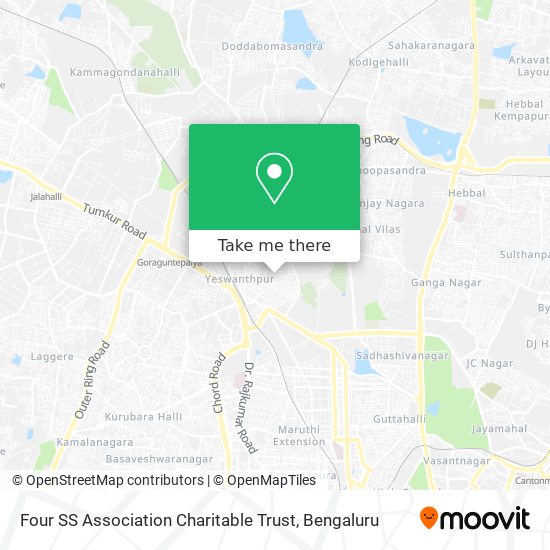 Four SS Association Charitable Trust map