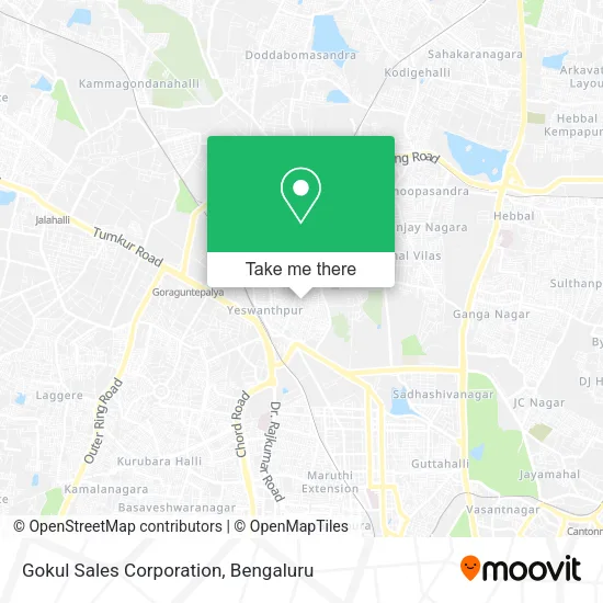 Gokul Sales Corporation map