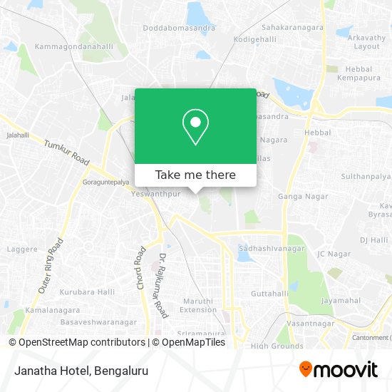 Janatha Hotel map