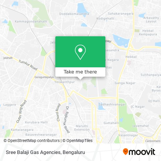 Sree Balaji Gas Agencies map