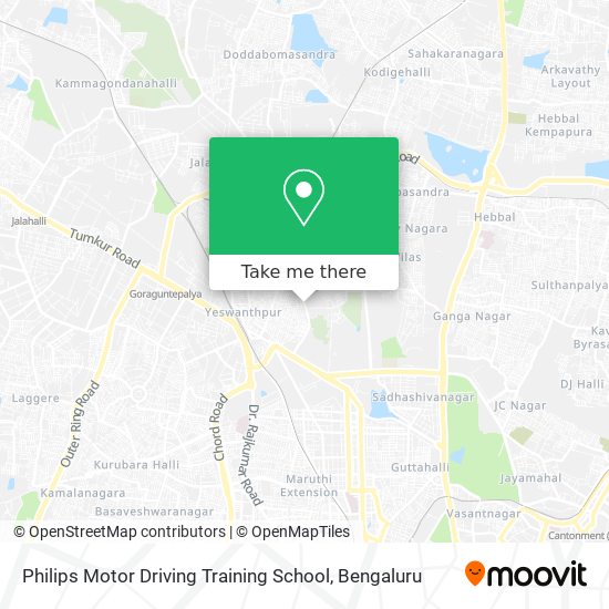 Philips Motor Driving Training School map