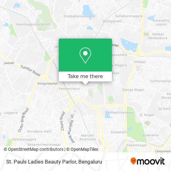 St. Pauls Ladies Beauty Parlor map