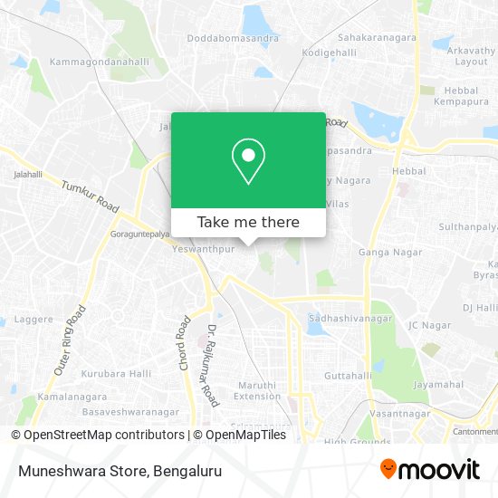 Muneshwara Store map