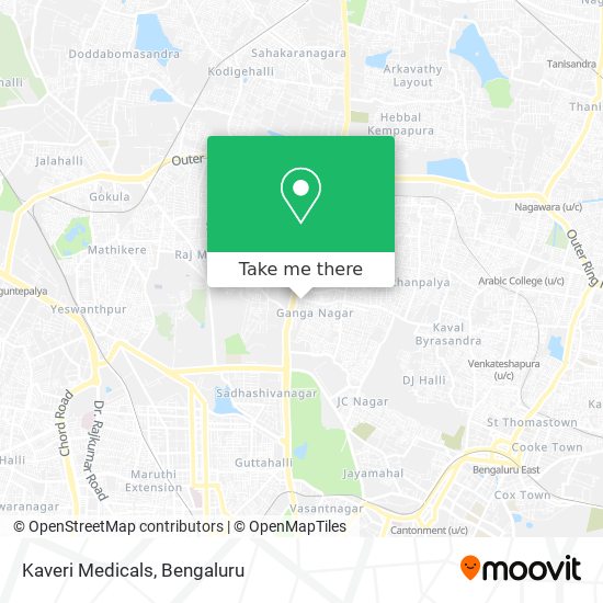 Kaveri Medicals map