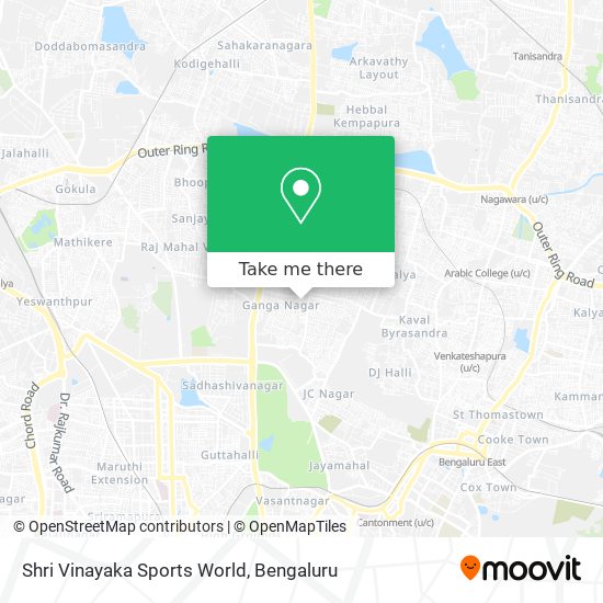 Shri Vinayaka Sports World map