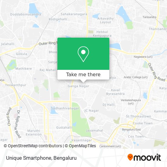 Unique Smartphone map