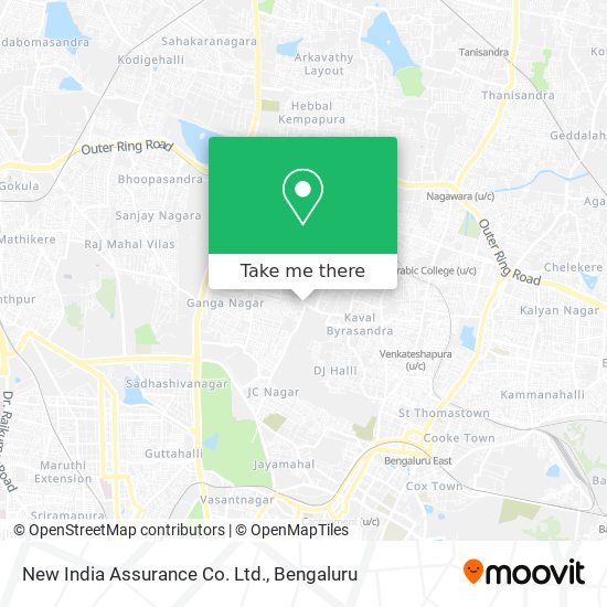 New India Assurance Co. Ltd. map