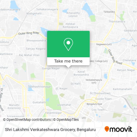Shri Lakshmi Venkateshwara Grocery map