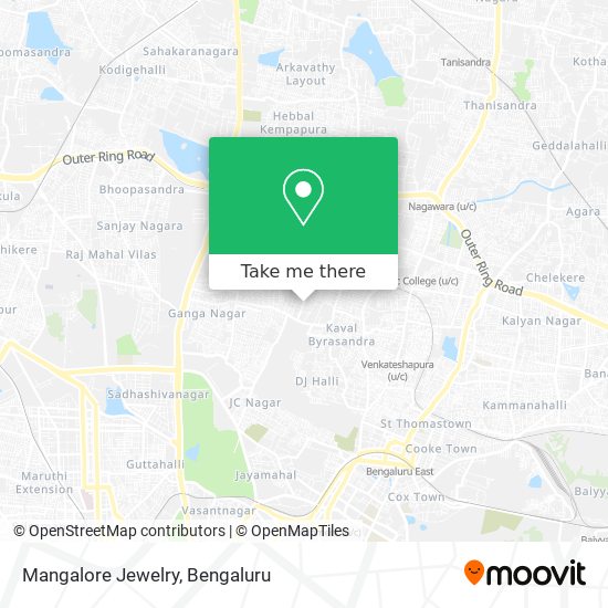 Mangalore Jewelry map