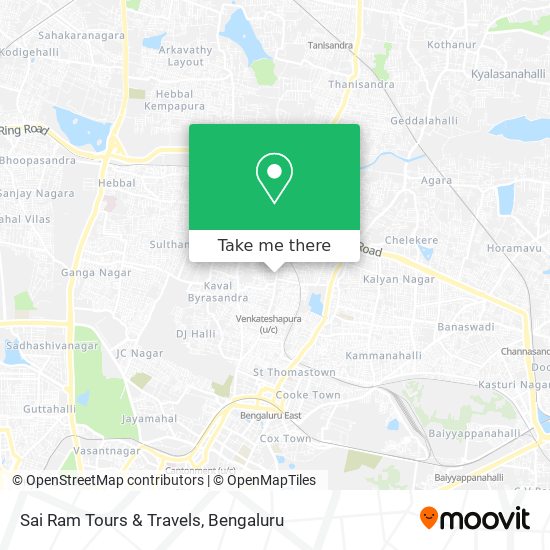 Sai Ram Tours & Travels map