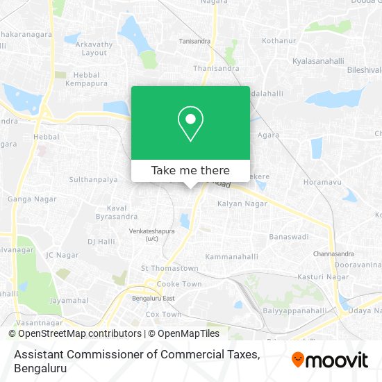 Assistant Commissioner of Commercial Taxes map