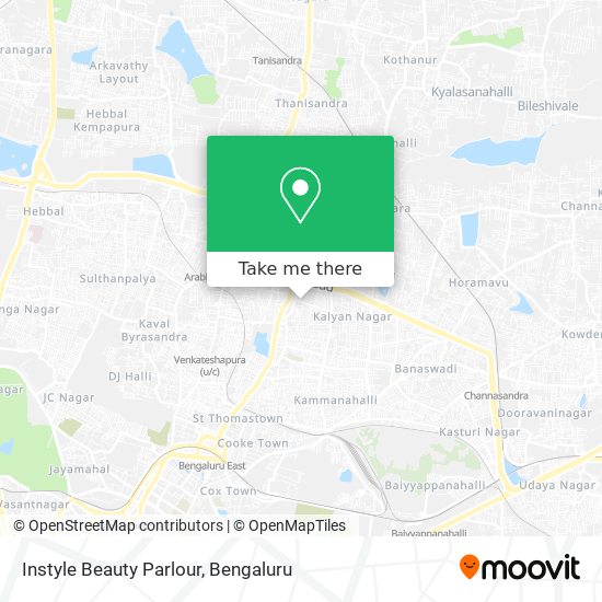 Instyle Beauty Parlour map