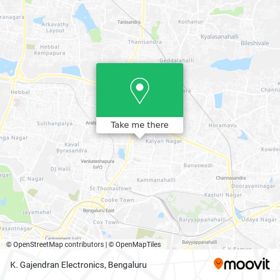 K. Gajendran Electronics map