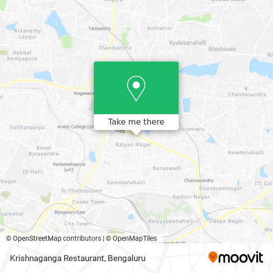 Krishnaganga Restaurant map